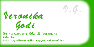 veronika godi business card